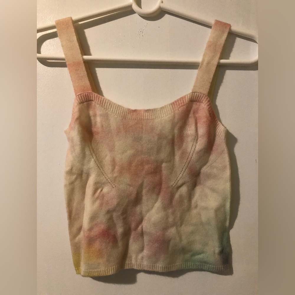 Scott & Scott crop vest made with the finest Mongolian cashmere